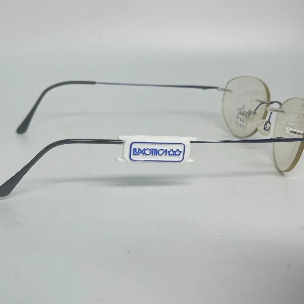 Luxottica Eyeglass Frame LU 758 T339 Purple Rimless 53-17-135‎ H15676
